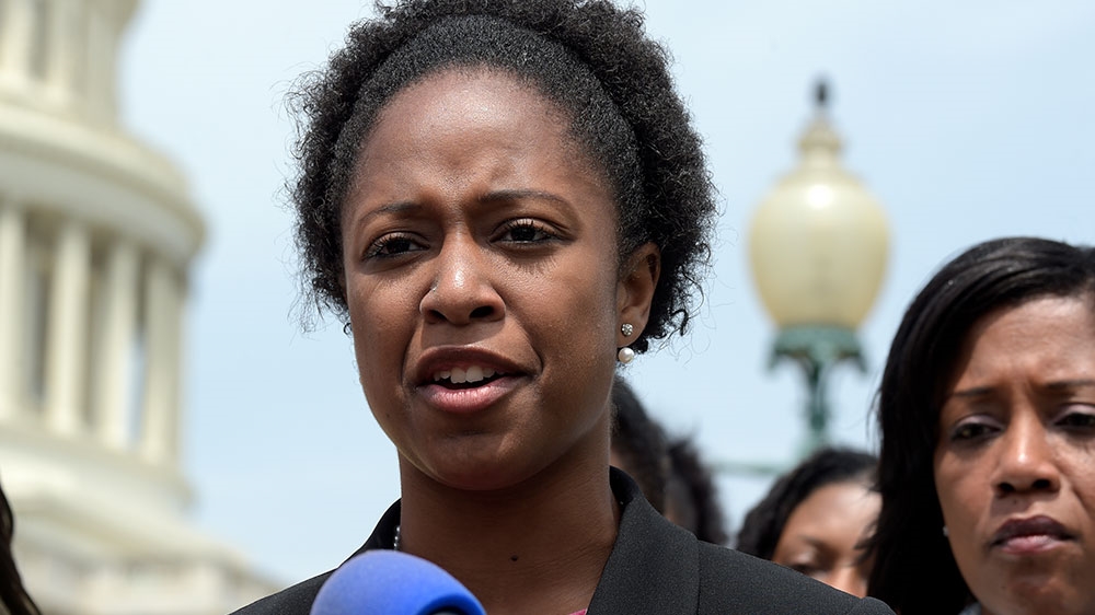 Dumpson said at least two other banana-related incidents had taken place while she was a student at American University [Susan Walsh/AP Photo]