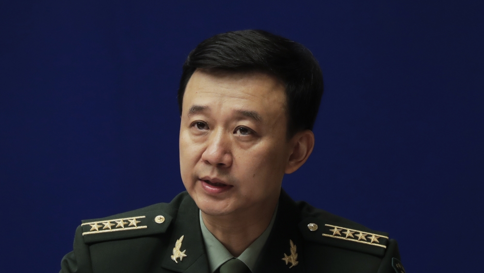 China defence ministry spokesman Wu Qian