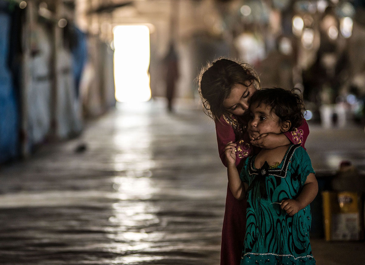 Iraqi displaced children/Please Do Not Use