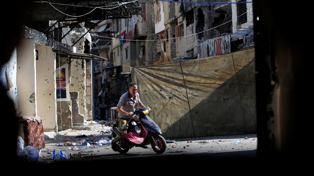 There are about 450,000 Palestinian refugees living in the 12 camps in Lebanon [Ali Hashisho/Reuters]