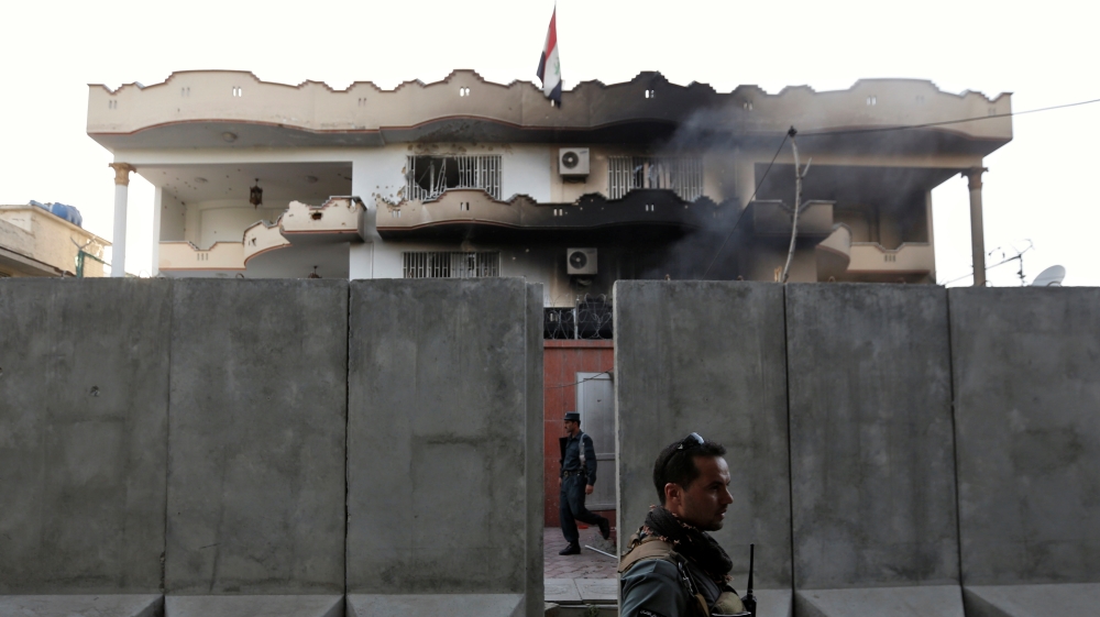 Afghanistan Iraqi Embassy attack