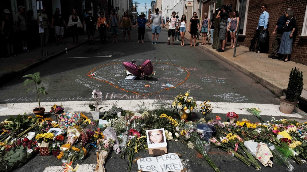 Heather Heyer, 32, a resident of Charlottesville, was killed in the car-ramming incident [Reuters]