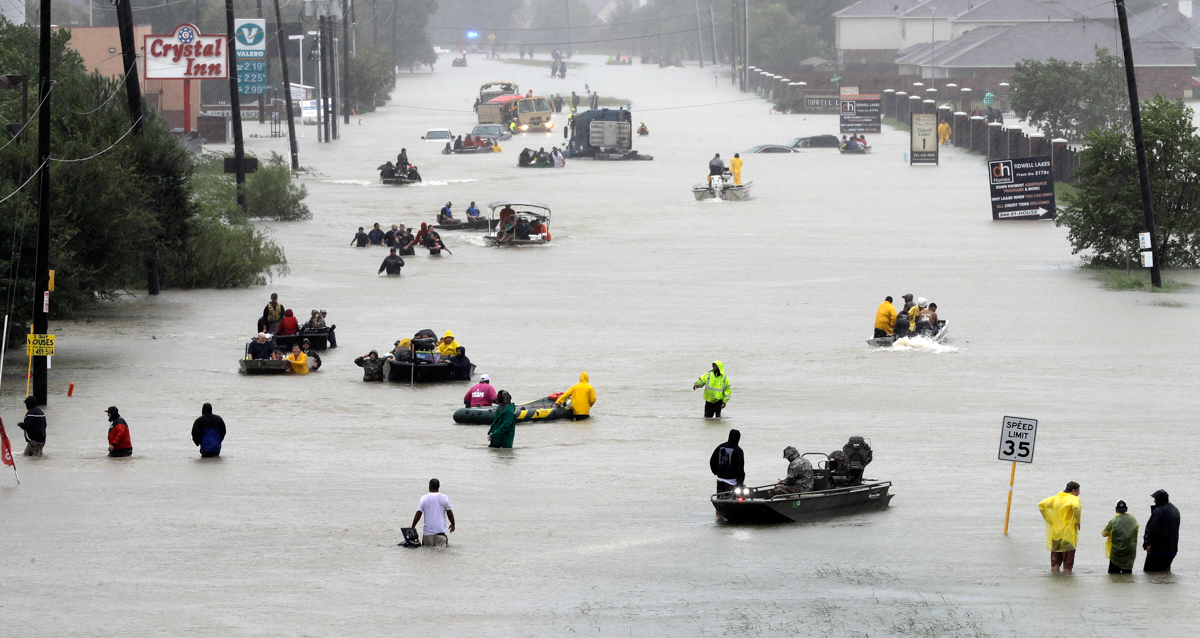 Tropical storm Harvey