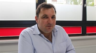 'The guards used torture for torture's sake - not to get information, but to humiliate and destroy us,' says Mazen Darwish [Stephanie Ott/Al Jazeera]