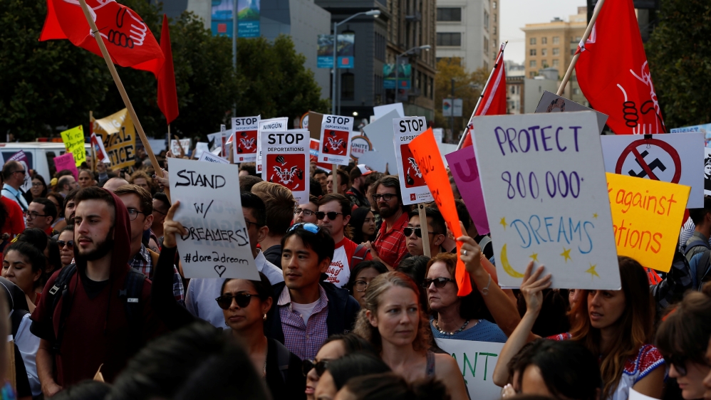 DACA protest San Francisco