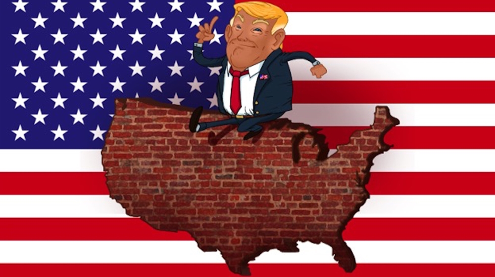 John Sims Trump illustration