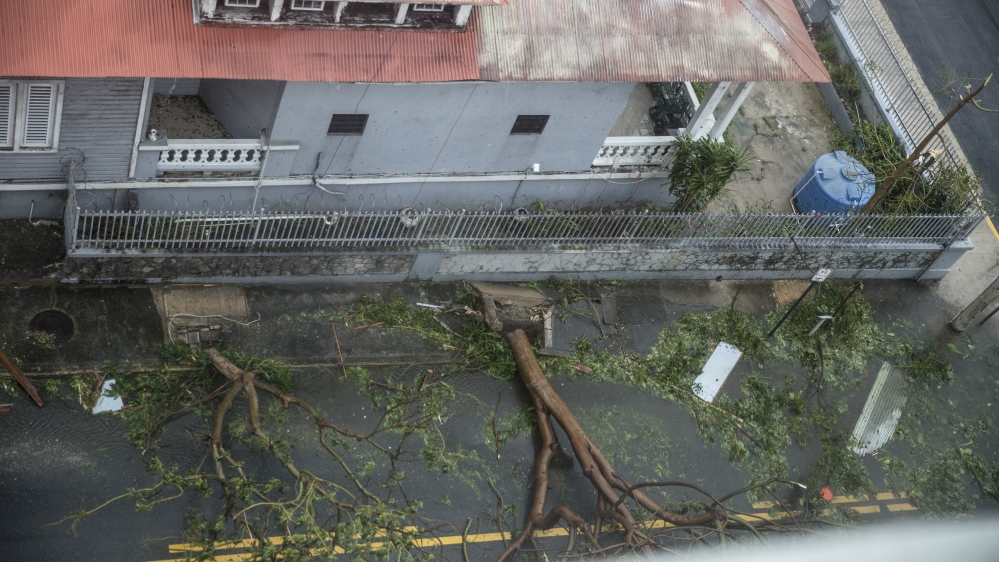 Hurricane Maria Bears Down On Puerto Rico