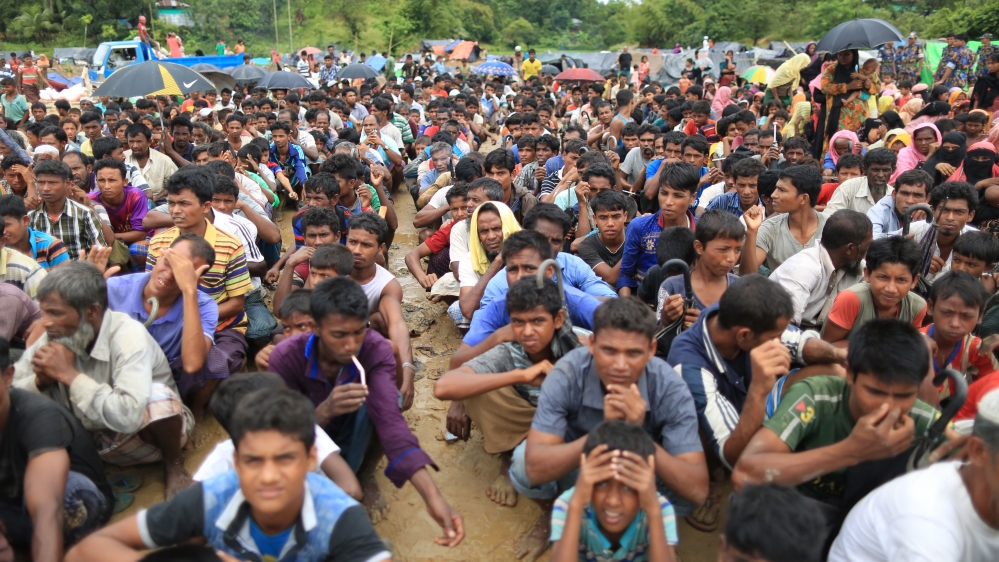 Camps in Bangladesh are overcrowded and aid groups say they lack the resources to help all those in need [Showkat Shafi/Al Jazeera]