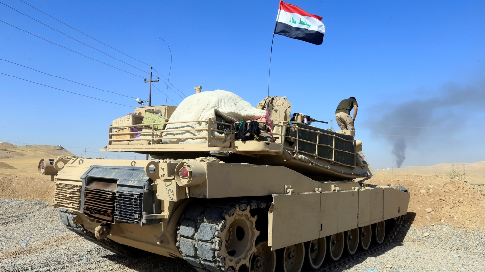 Iraqi army tank