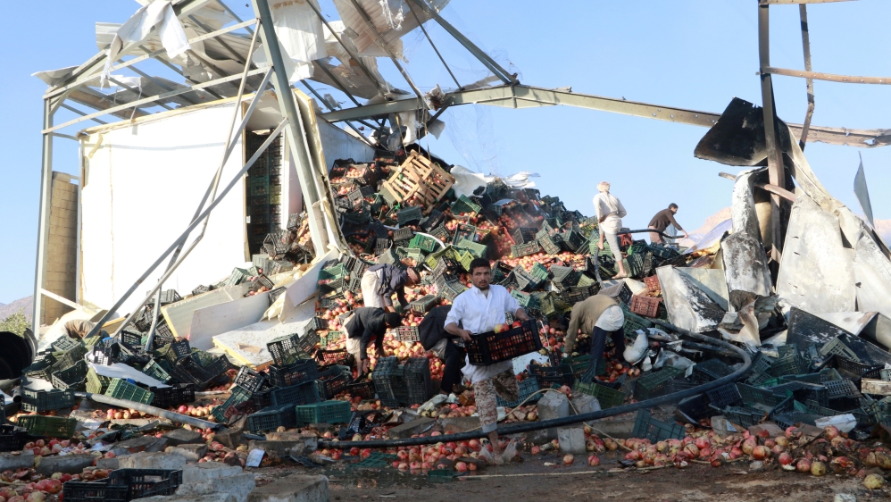 Yemen airstrikes Reuters