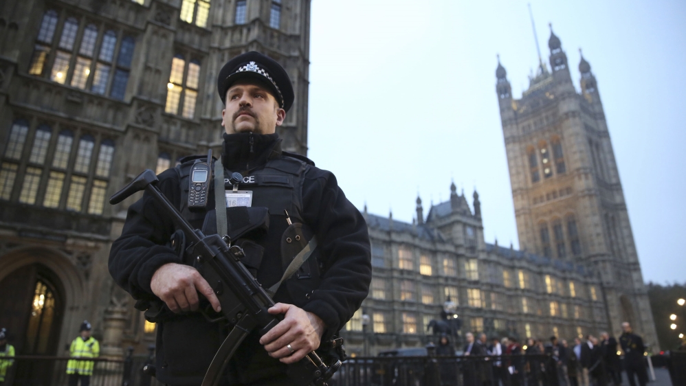 UK anti-terror police Reuters