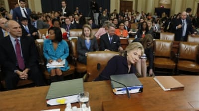 Republicans repeatedly accused Clinton of failing to adequately protect the diplomatic compound [Jonathan Ernst/Reuters]