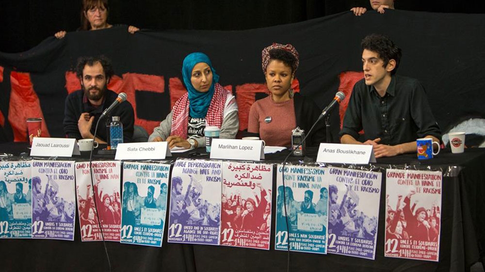 More than 160 community organisations are supporting Sunday's march [Courtesy of Ion Etxebarria/Large Demonstration Against Hate and Racism]