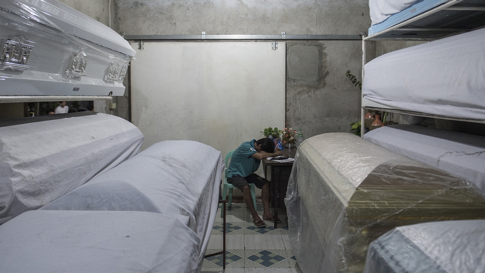 Eighteen days after he went missing, Kulot's body was found 100km north of Manila [Ezra Acayan/Al Jazeera]