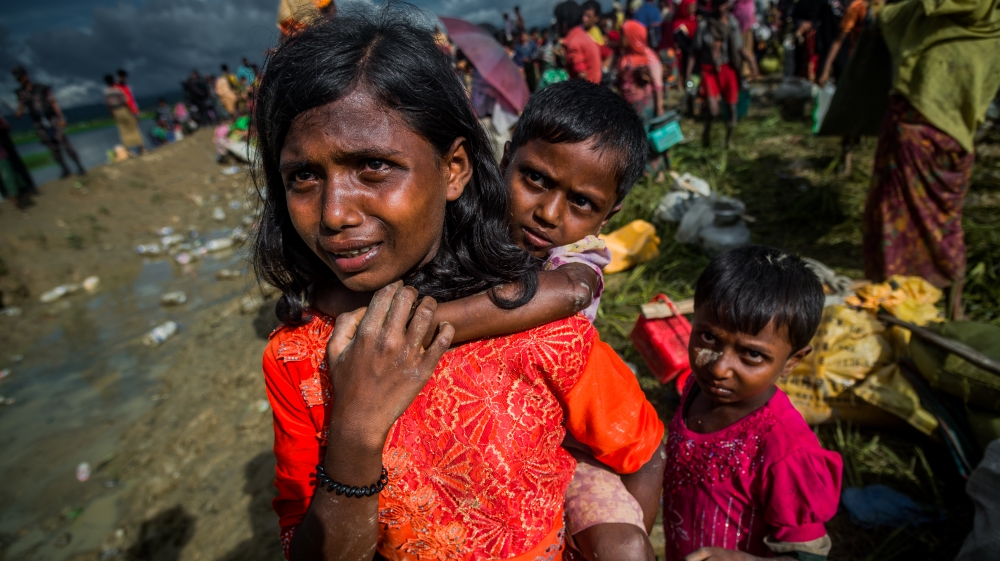 
More than 600,000 Rohingya have been forced to seek shelter in neighbouring Bangladesh since August 25 [Anadolu]
