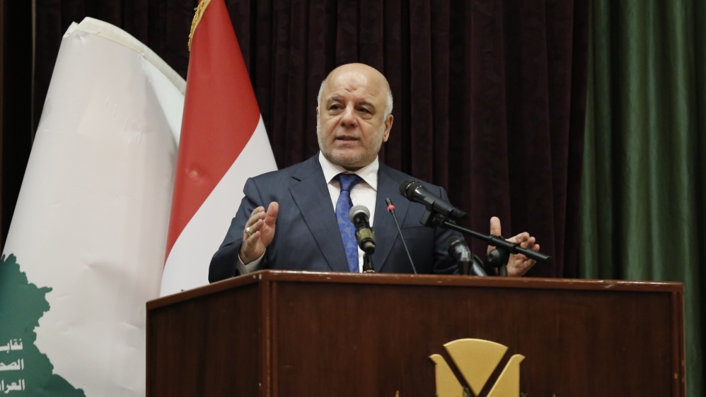 Iraqi Prime Minister Haider al-Abadi