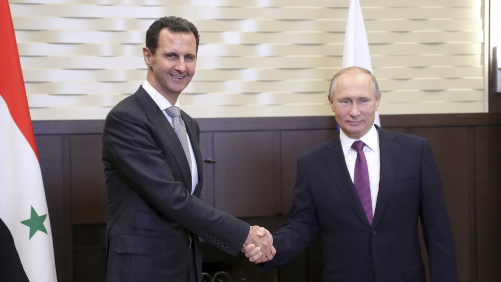 Putin and Assad