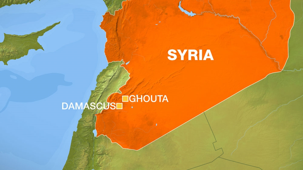 Ghouta map