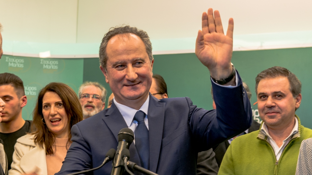 Malas called Anastasiades to congratulate him for his re-election [Dimitris Sideridis/Al Jazeera]