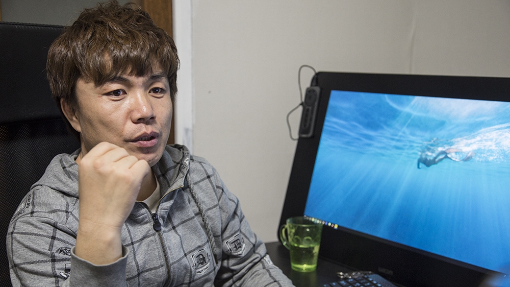 Choi Sung-guk is glad the world can see how stubborn Kim is [Faras Ghani/Al Jazeera]