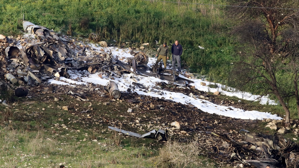 Israel F16 crash Syria
