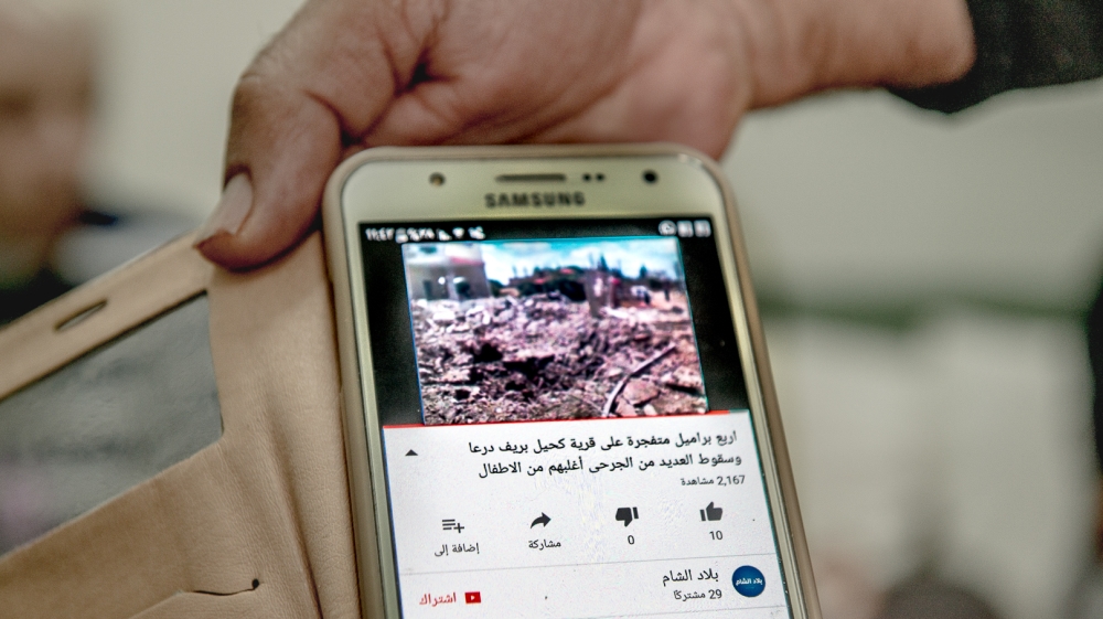 Mohammed's home in Deraa, Syria was destroyed in June 2015 [Dimitris Sideridis/Al Jazeera]