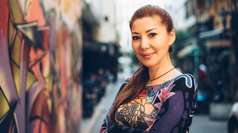 May Shigenobu in Beirut, Lebanon