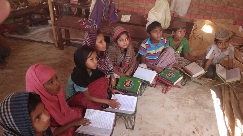 Rohingya school