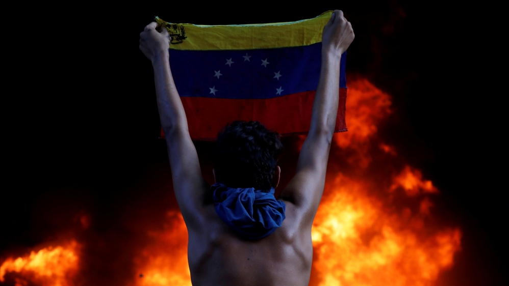 Venezuela protest Reuters