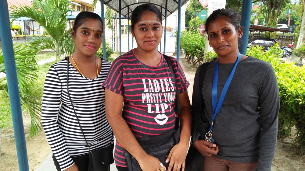 “I am thankful to be part of this spirit to build a new Malaysia,” says Santhiny ap Narayanasamy, 32