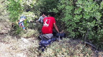 
Young refugees desperately want to go to Western Europe [Laurence Lee/Al Jazeera]
