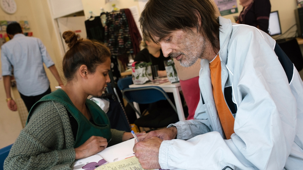 food-banks and soup kitchens