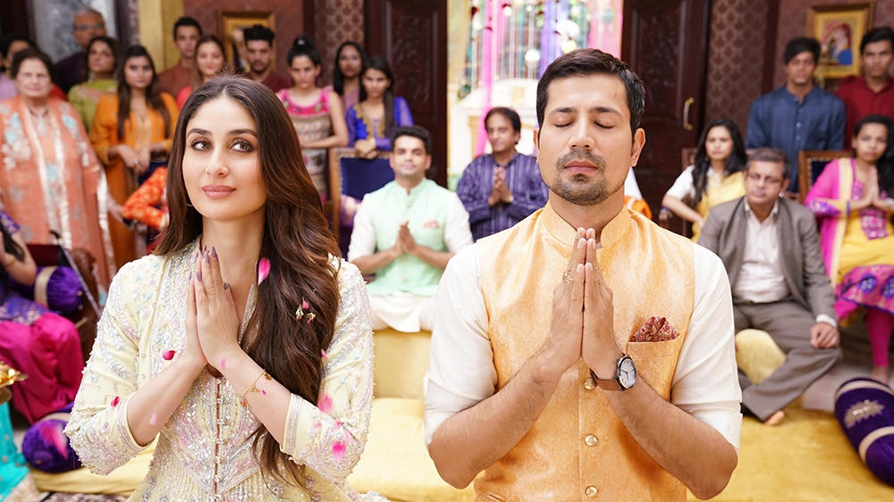 Kalindi, left, played by Kareena Kapoor, is unsure she wants to marry her boyfriend [Courtesy: Raindrop Media]
