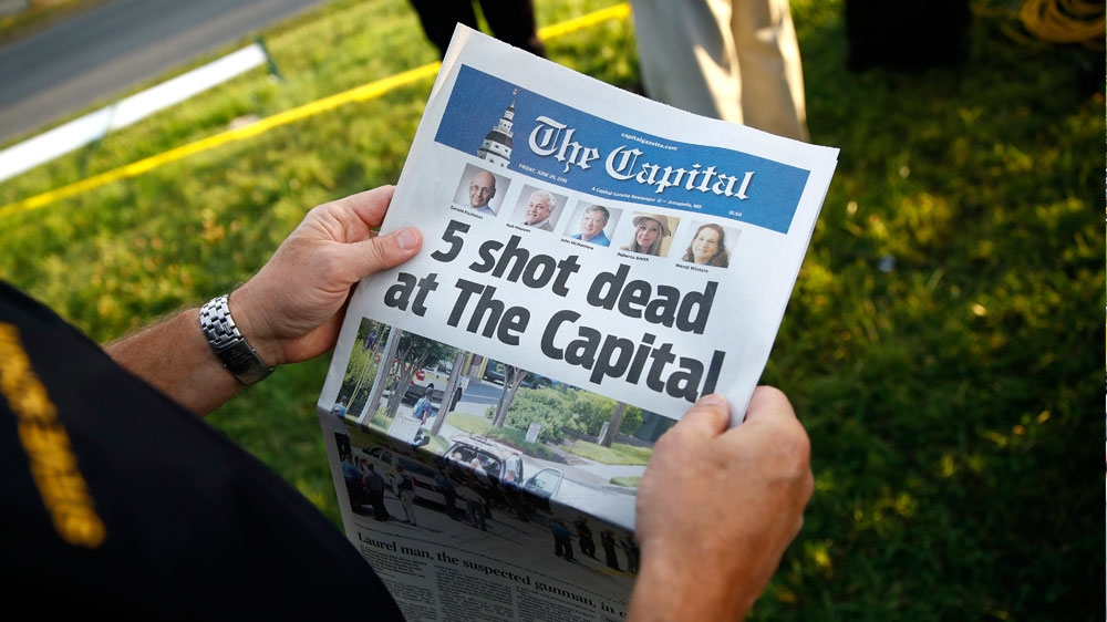 Capital Gazette newspaper