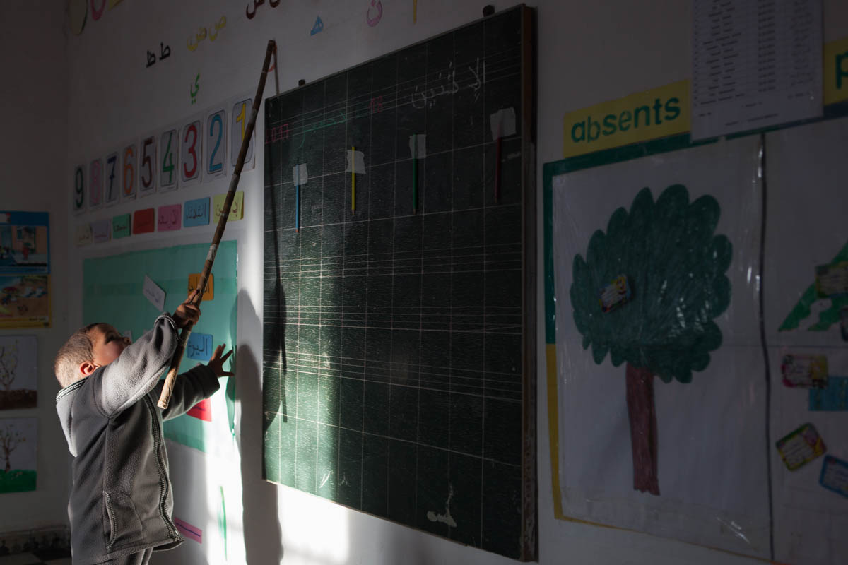 17_MOROCCO_SALT_MINING_SEBASTIAN_CASTELIER_PIC_35 - But working away from the mines requires qualifications. Many young people will leave to study in cities, with no plan of ever returning to live in