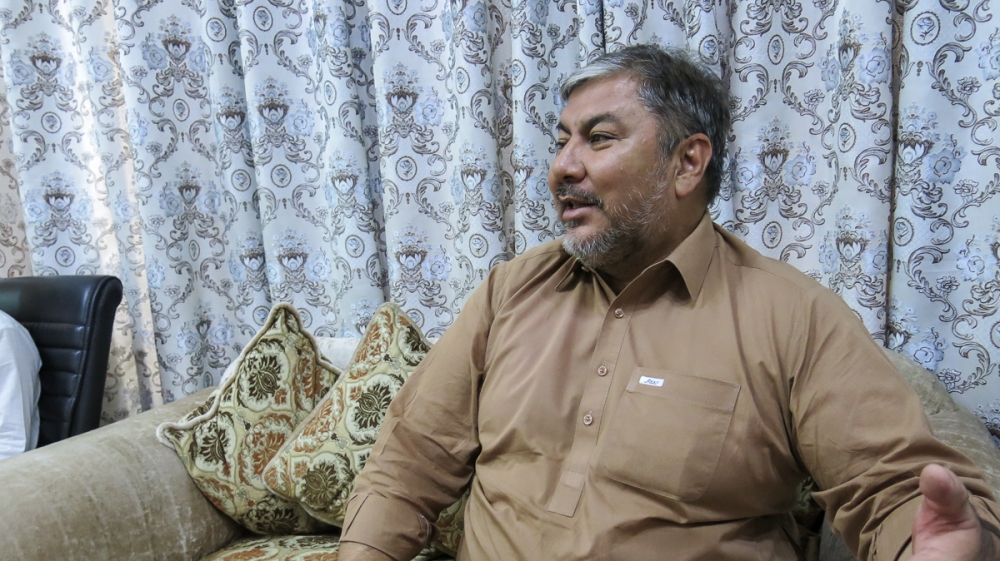 Agha Raza Hassan, a Hazara leader, fears that the ASWJ is still linked to the LeJ, a violent group behind several deadly anti-Shia attacks [Asad Hashim/Al Jazeera]