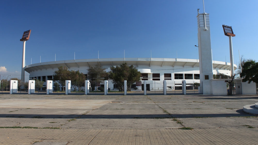 Estadio Nacional in Santiago, Chile