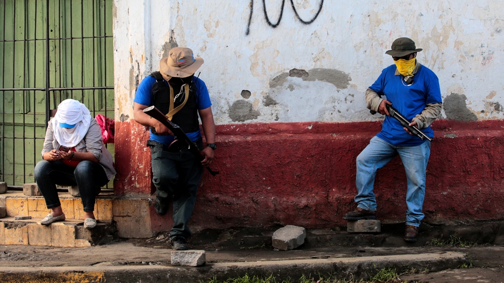 Nicaragua pro government groups
