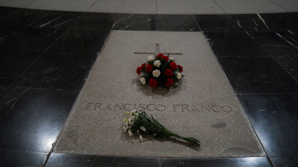 During Franco's rule, tens of thousands of people were killed in attempts to wipe out dissent [Susana Vera/Reuters]