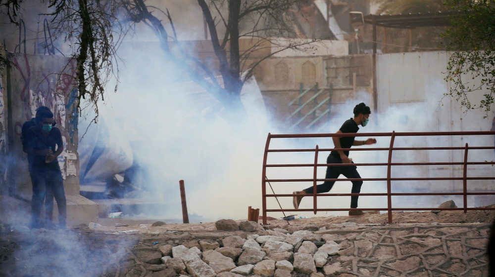 At least six protesters were killed and 20 others wounded in clashes in Basra on Tuesday [Reuters]