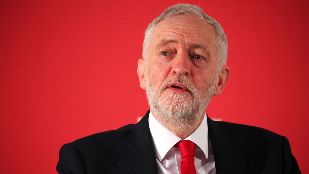 Jeremy Corbyn, the leader of Britain''s Labour Party
