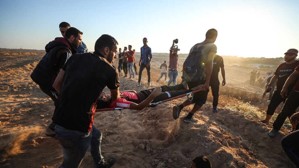 Since March 30, 2018, more than 18,000 Palestinians have been injured and nearly 200 killed during the Great March of Return [Screengrab / Al Jazeera]