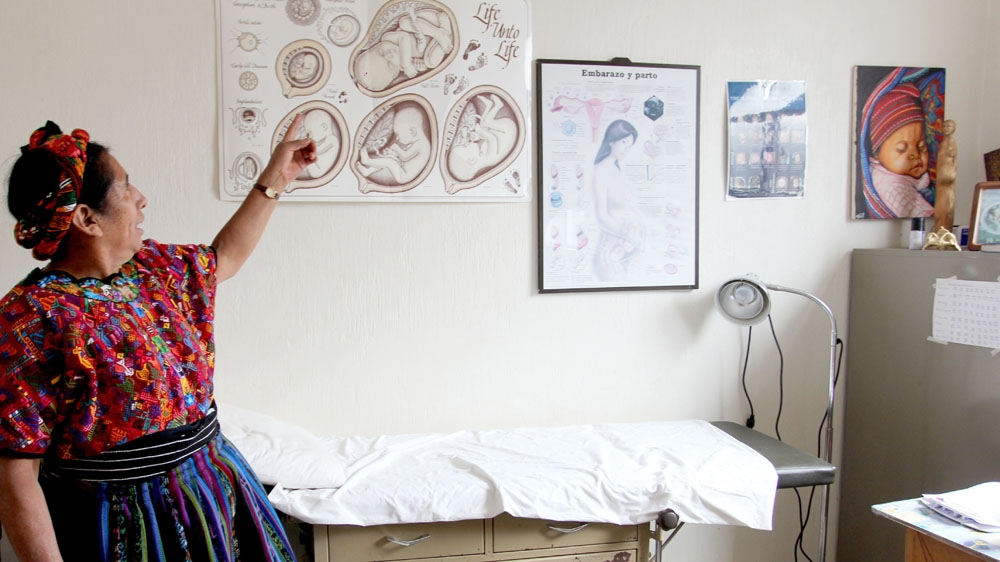 
The expense and lack of access to modern healthcare have made midwifery even more important within indigenous communities [Ali Rae/Al Jazeera]
