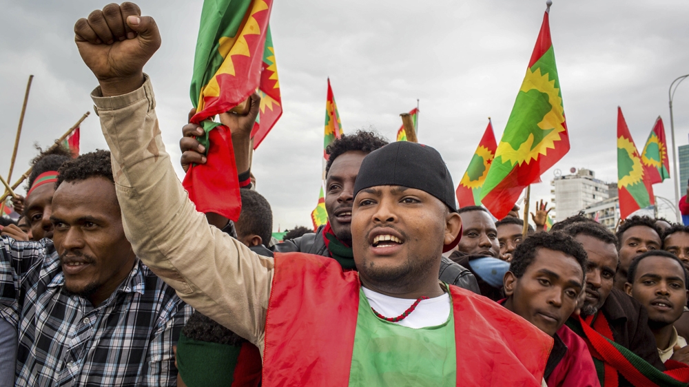 Ethiopians celebrate return of once-banned Oromo Liberation Front