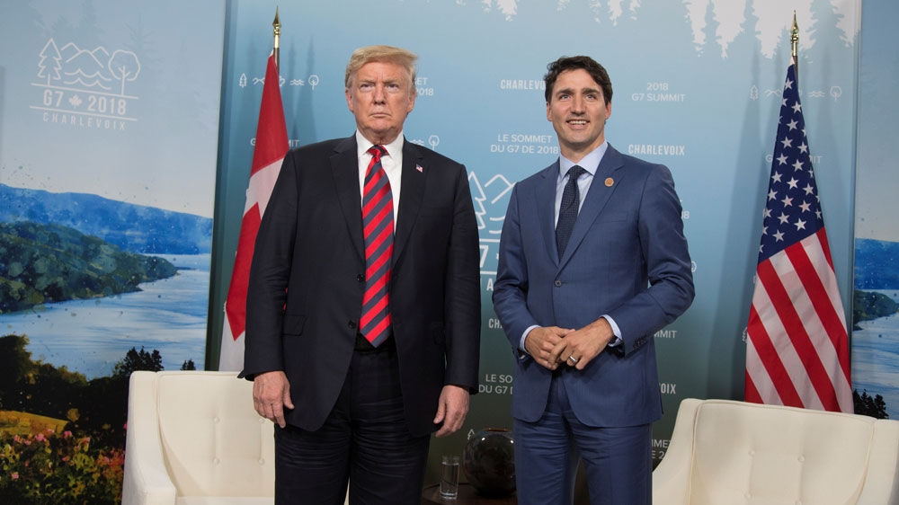 Trudeau and Trump