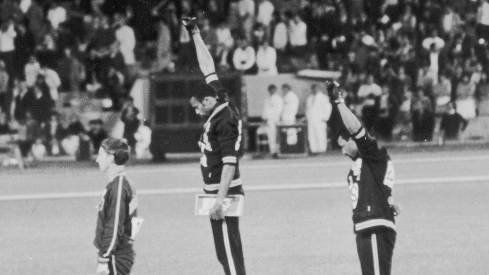 Condemnation of Smith and Carlos's protest was almost universal [File: Hulton Archive/Getty Images]