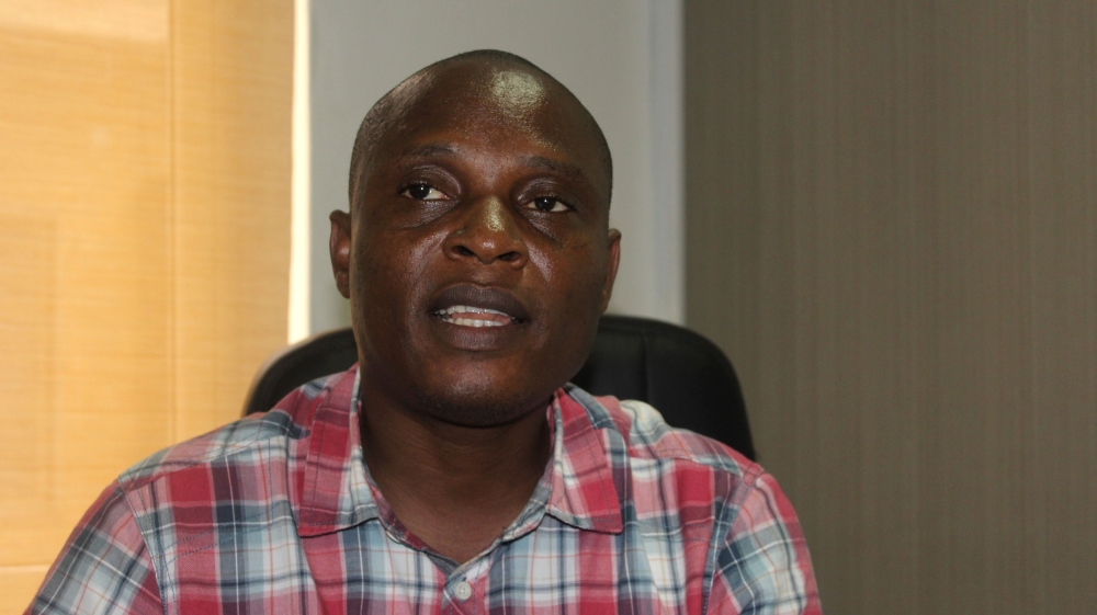 Uadamen Ilevbaoje of Tracka says awareness is needed to encourage Nigerians in rural areas to get involved in monitoring projects [Linus Unah/Al Jazeera]