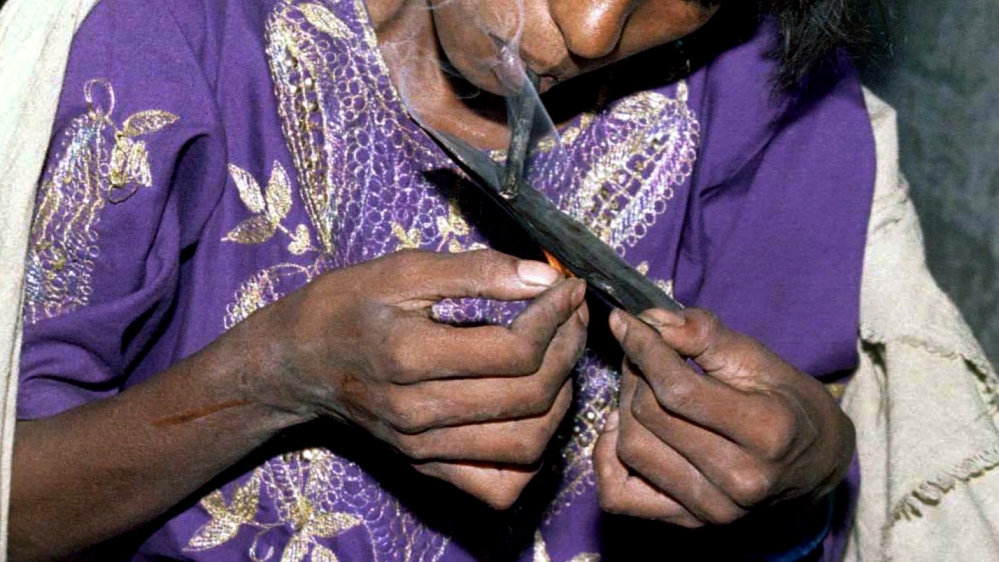 Female addicts in India