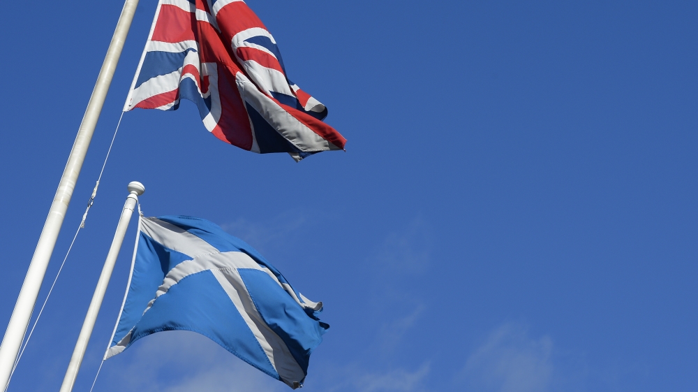 Scotland England Flag