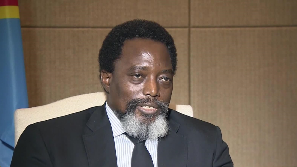 Former Congolese President Joseph Kabila.